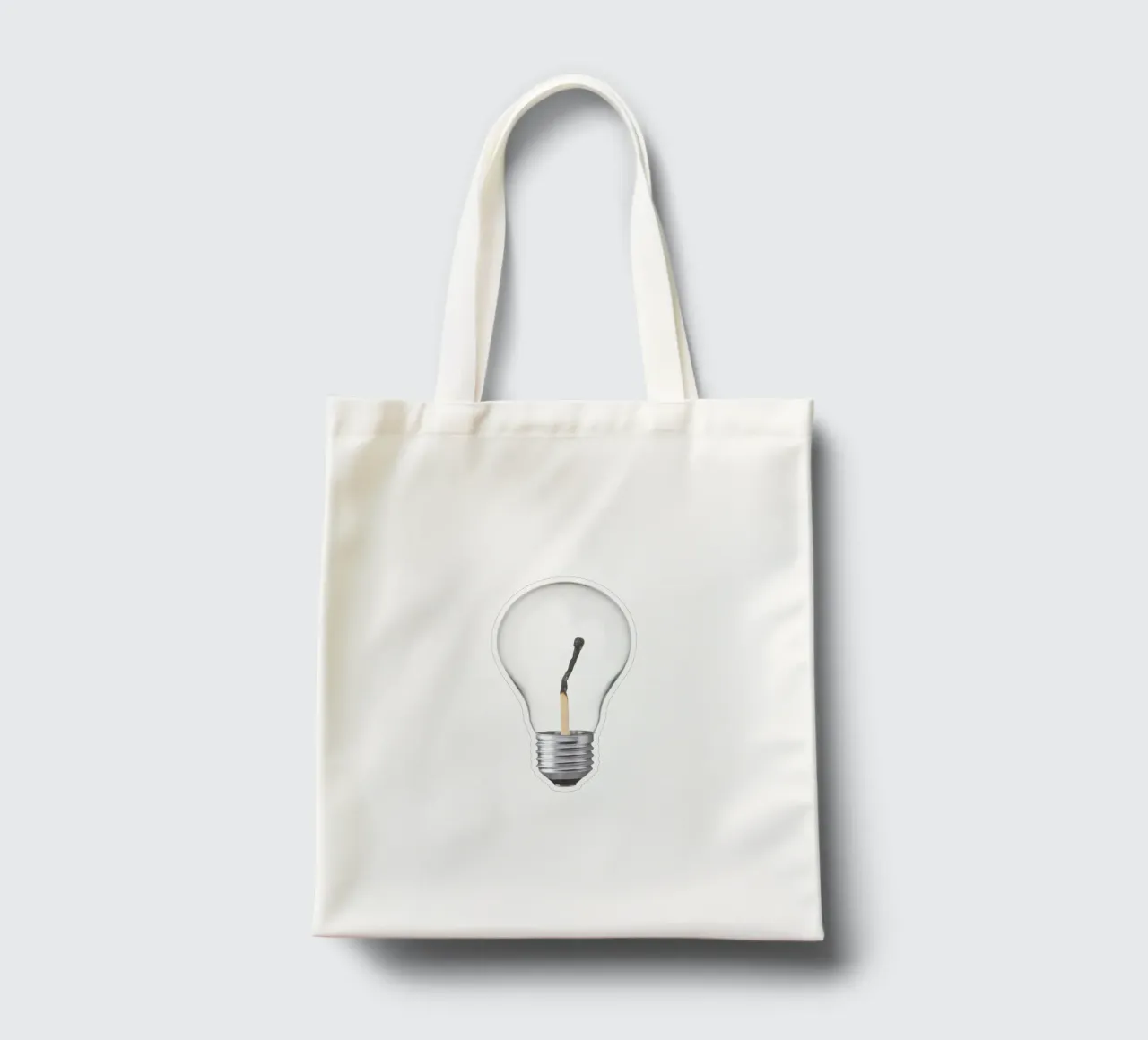 Idea bruciata borsa in juta da 360brain