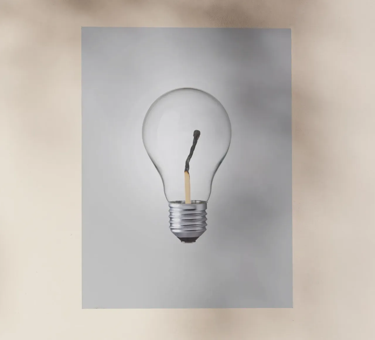 Idea bruciata pellicola backlit da 360brain