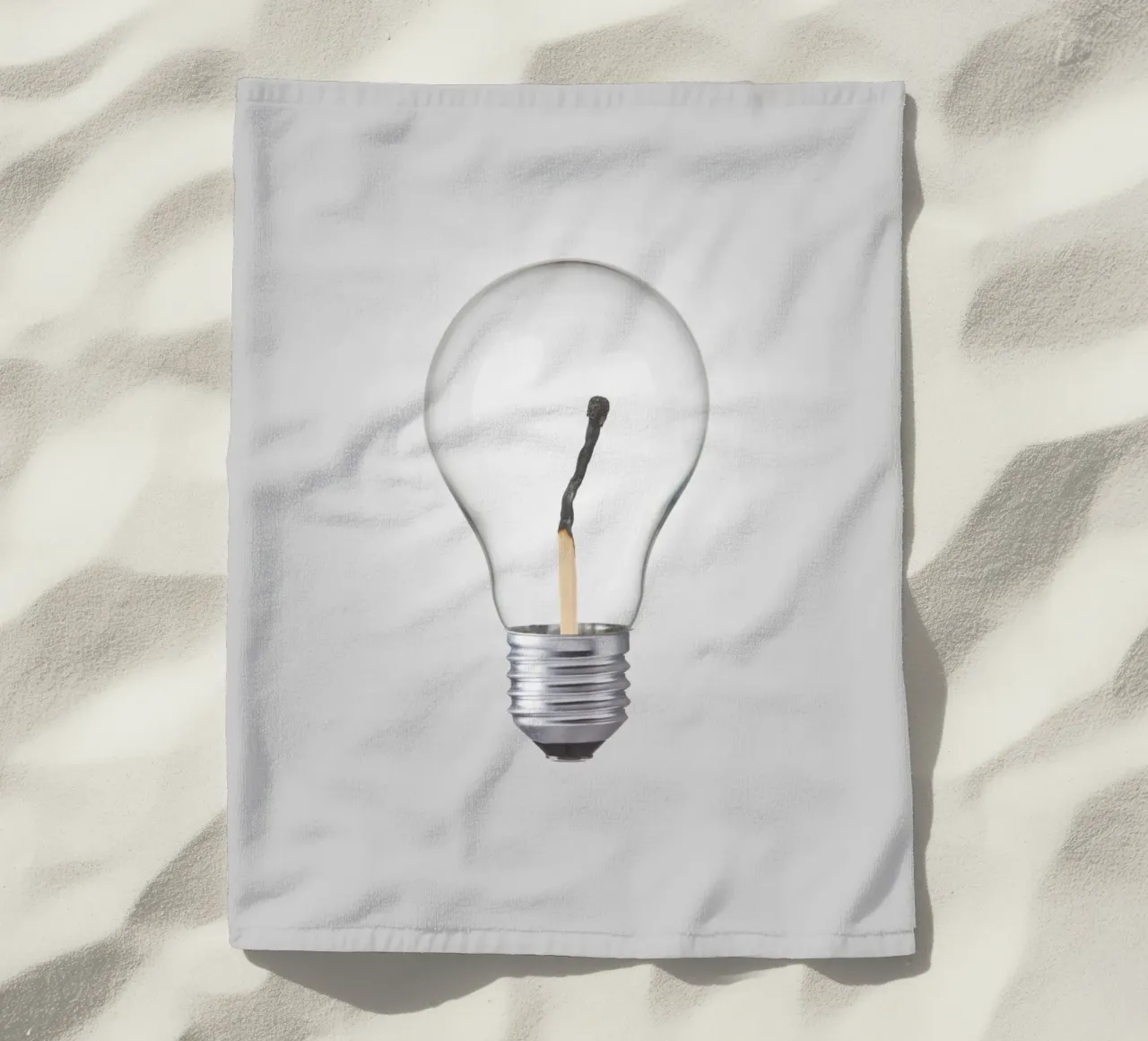 Idea bruciata telo mare da 360brain