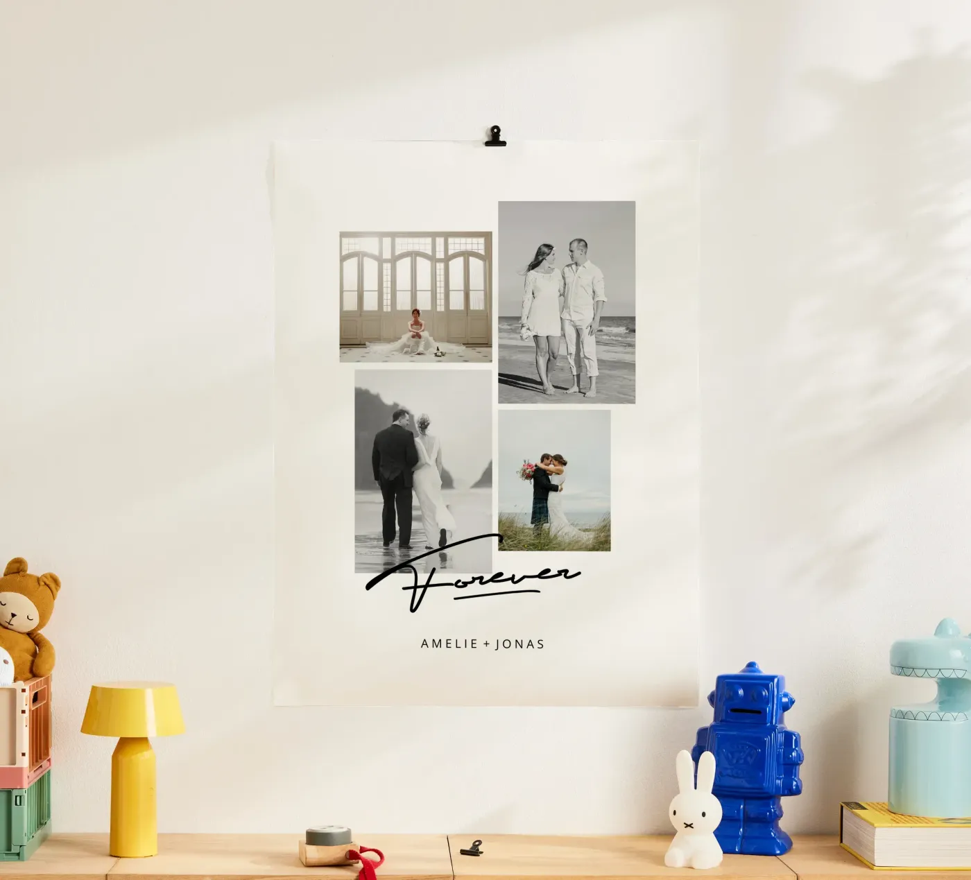 Contemporary Wedding poster da Kartenliebe