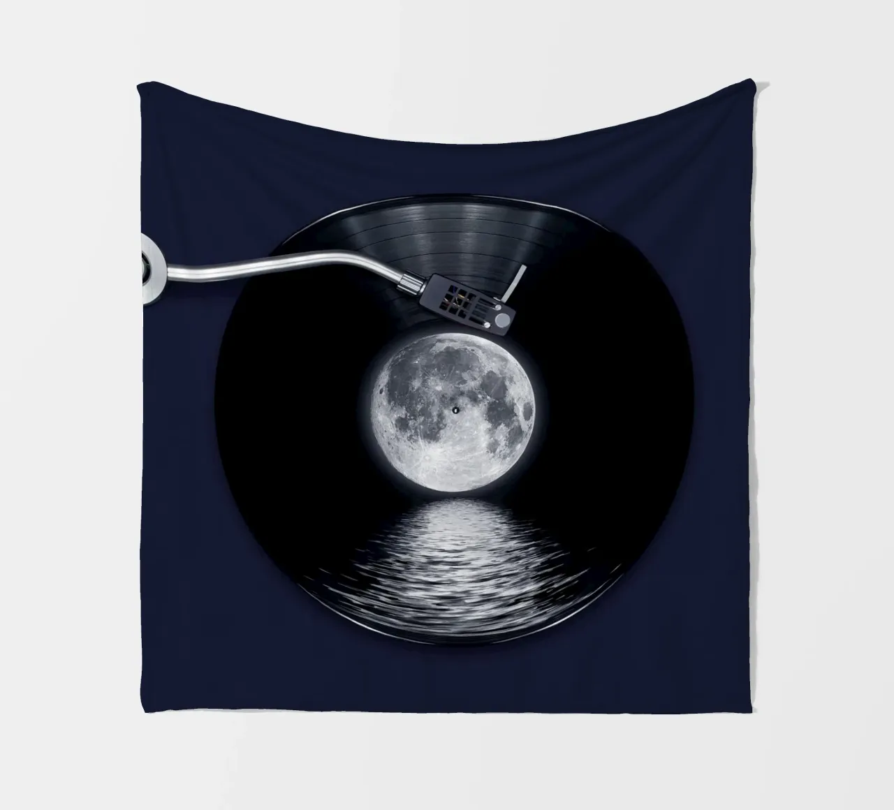 Moonlight Rhapsody fleece blanket by 360brain