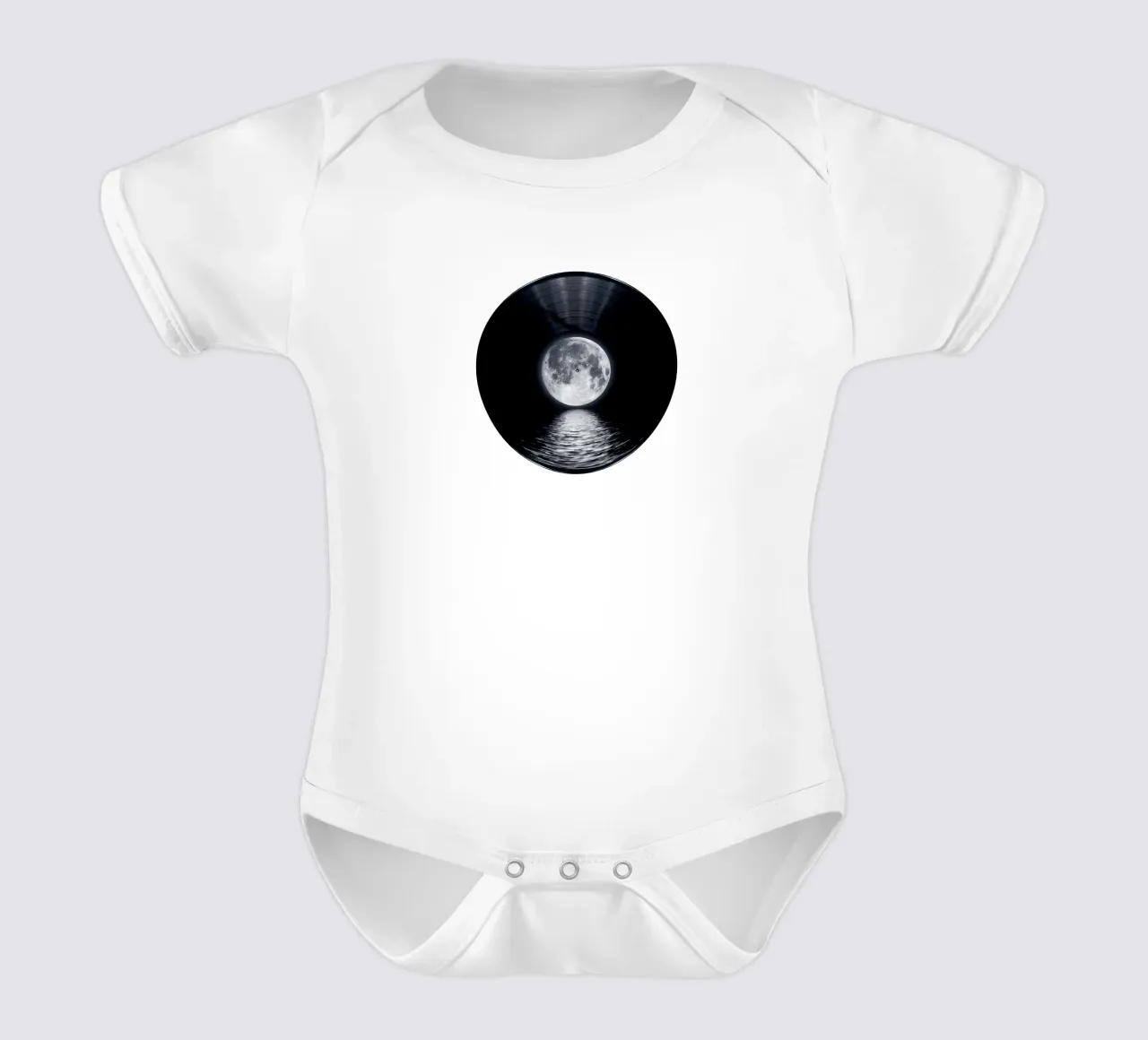 Mondschein-Rhapsodie Kurzarm Babybody von 360brain