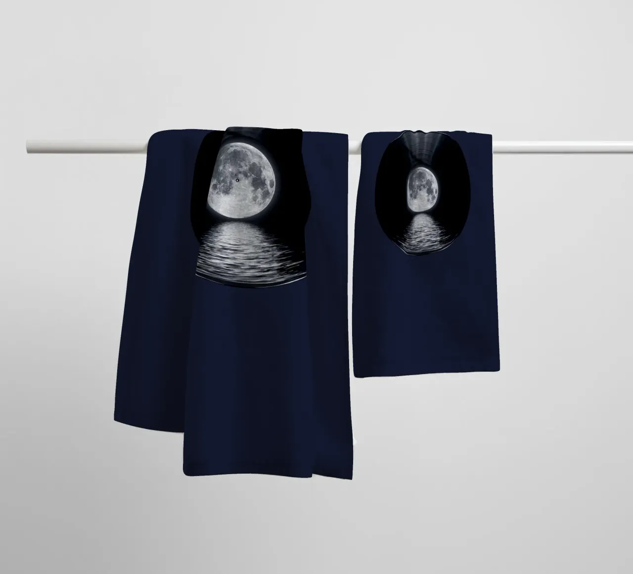 Rhapsodie au clair de lune serviette de bain de 360brain