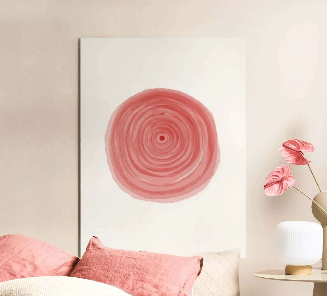 Meditation - Root Chakra alu-dibond by Studio B