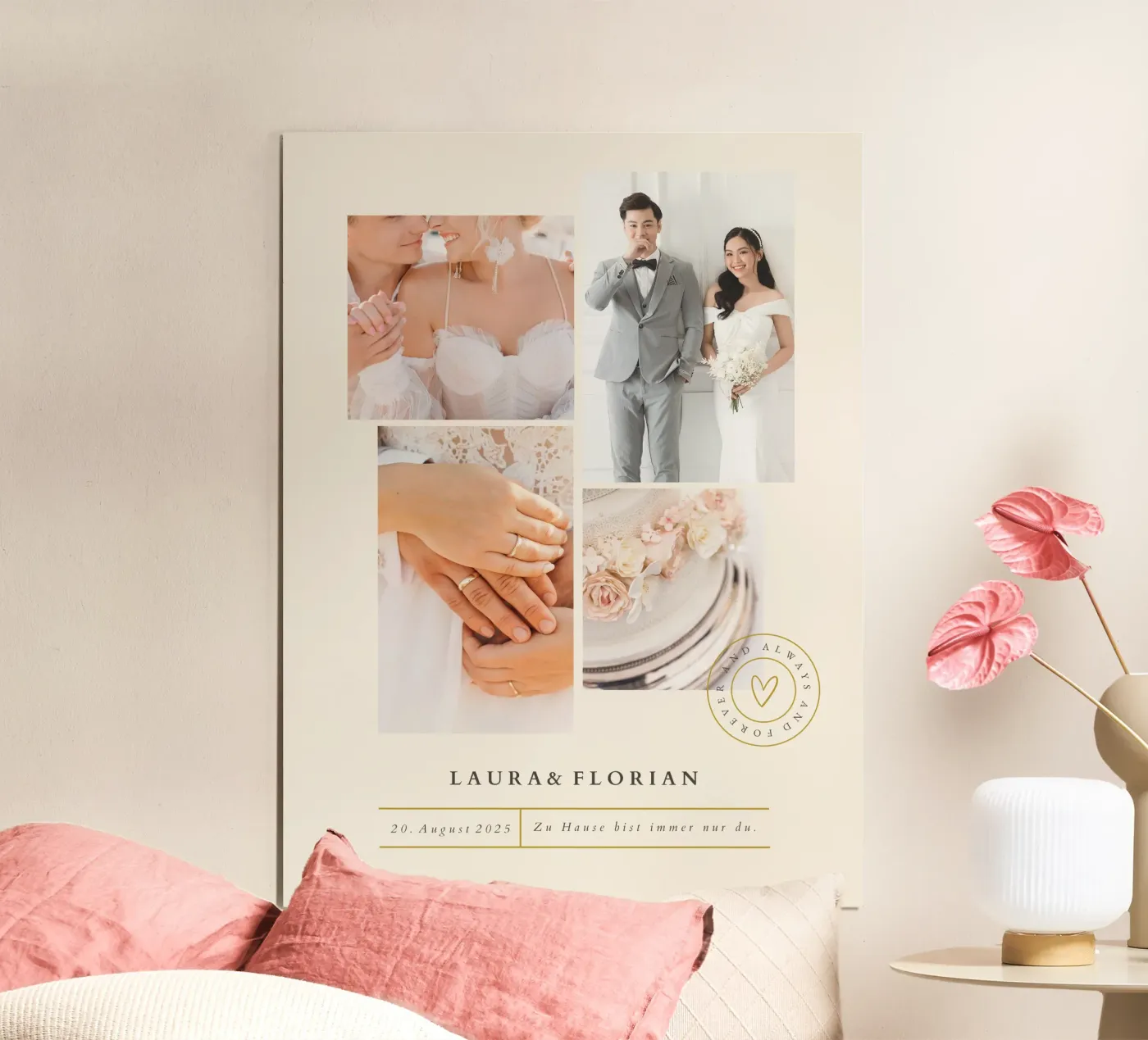 Stamps poster by Kartenliebe
