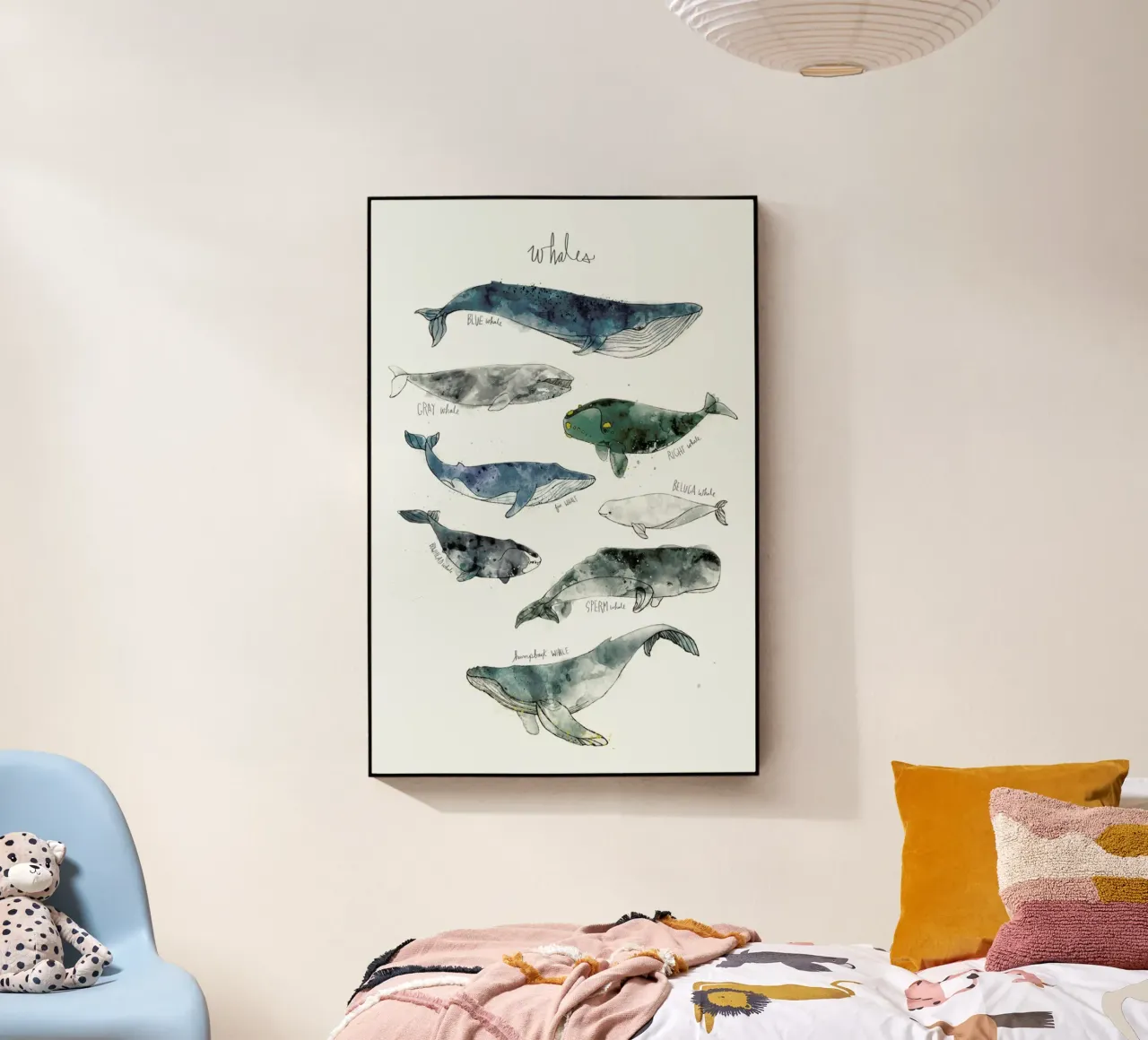 Whales plexiglass da Amy Hamilton