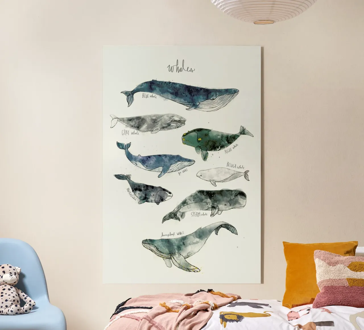 Whales plexiglass da Amy Hamilton