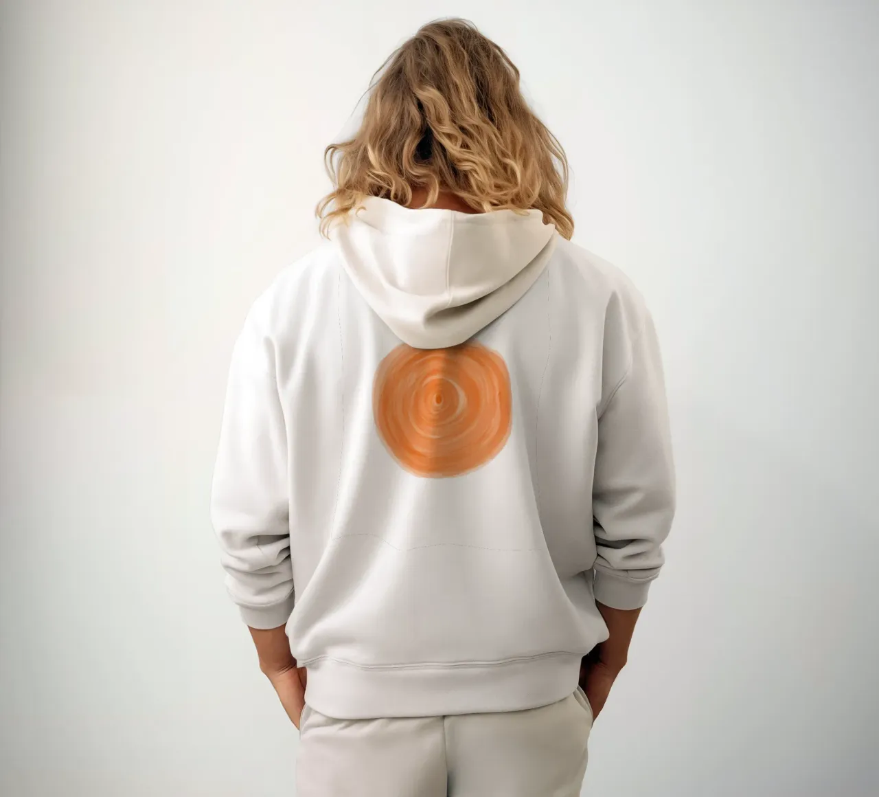 Meditazione - Chakra sacrale felpa con cappuccio da Studio B