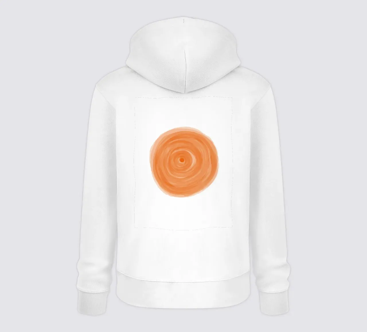 Meditazione - Chakra sacrale felpa con cappuccio da Studio B