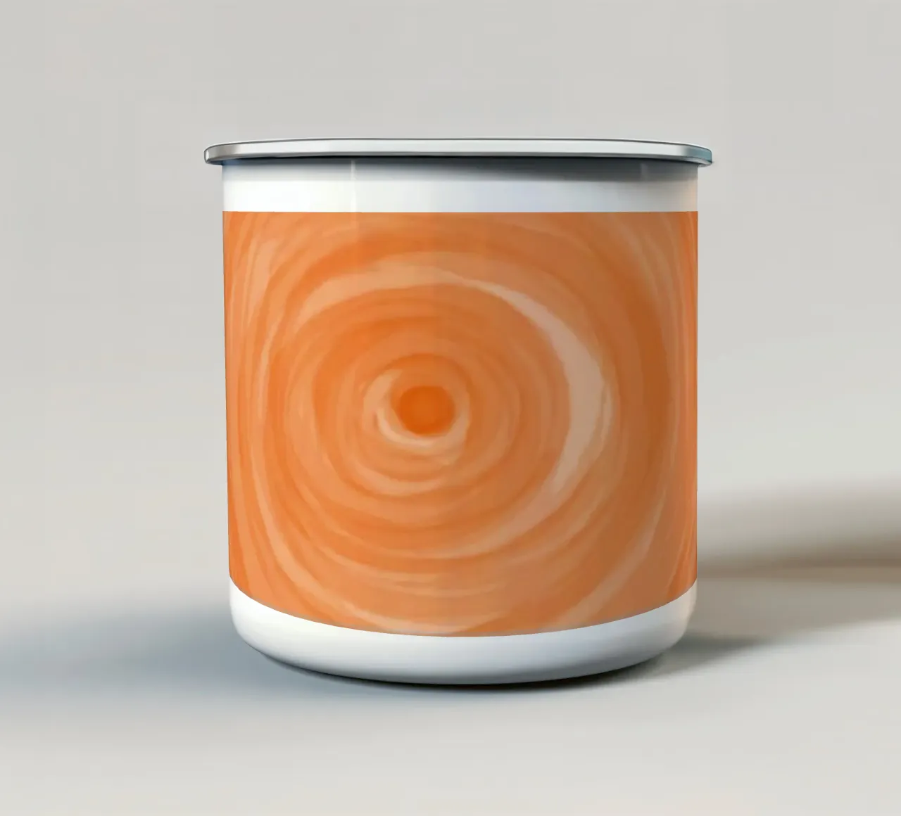 Meditazione - Chakra sacrale tazza in smalto da Studio B