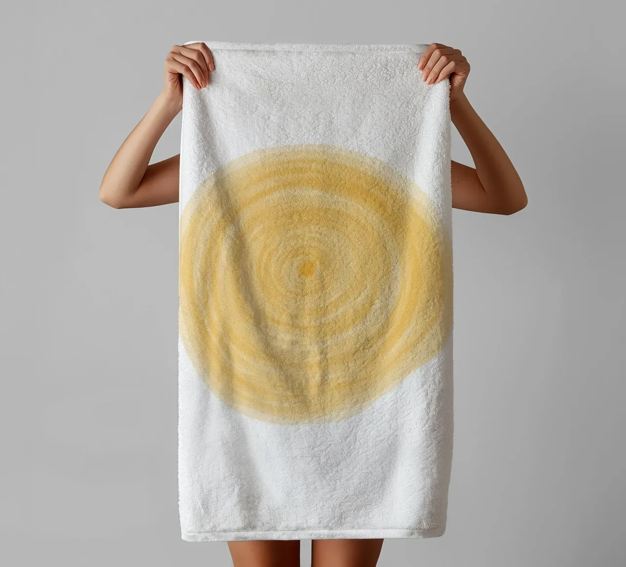 Meditation - Solarplexus-Chakra Handtuch von Studio B