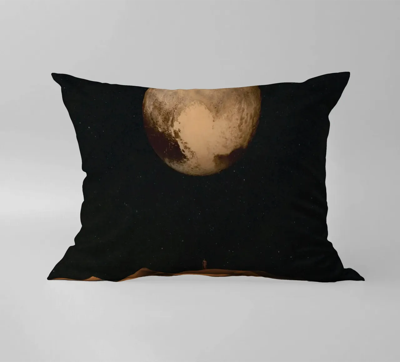 a golden space glimpse cuscino da Frank Moth
