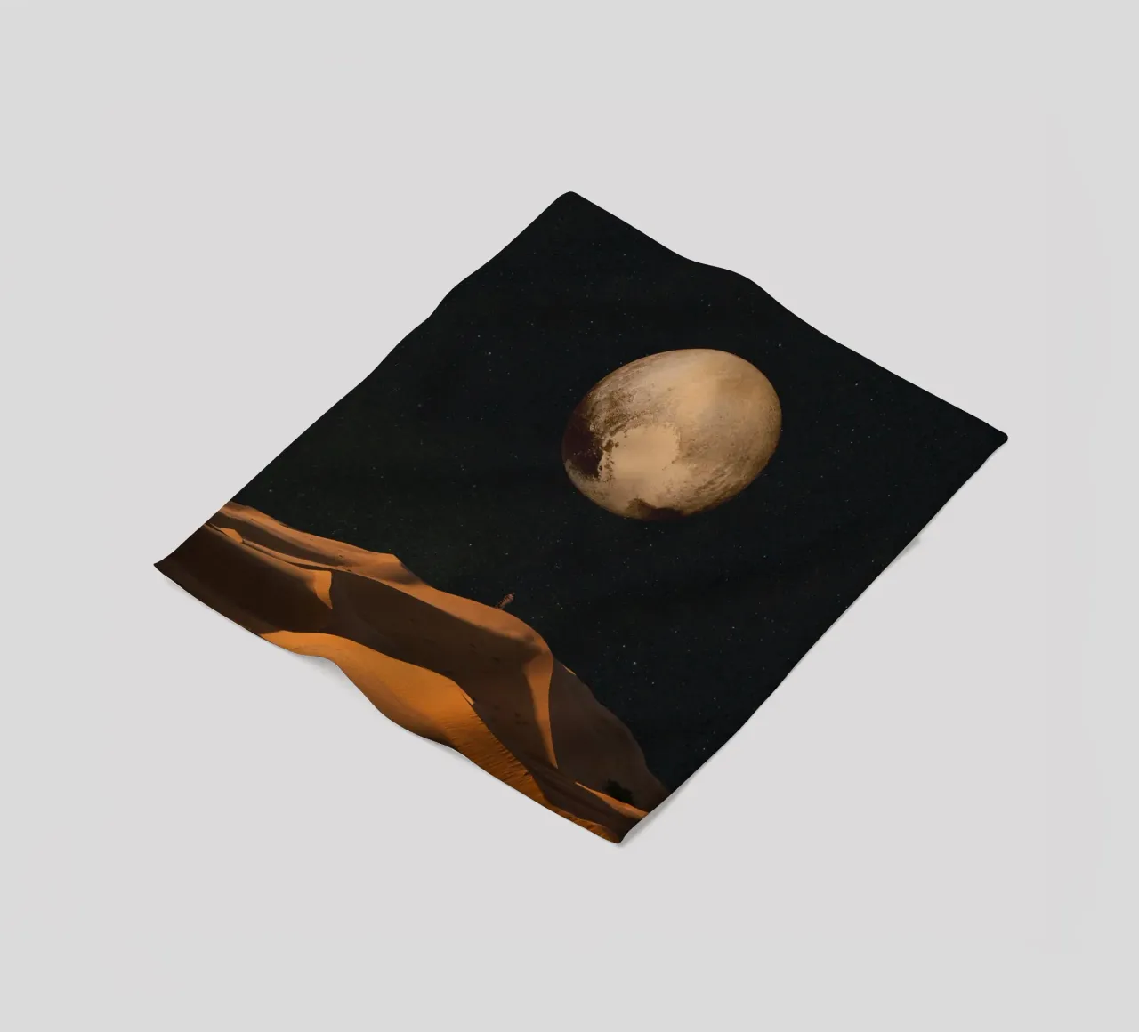 a golden space glimpse coperta in pile da Frank Moth