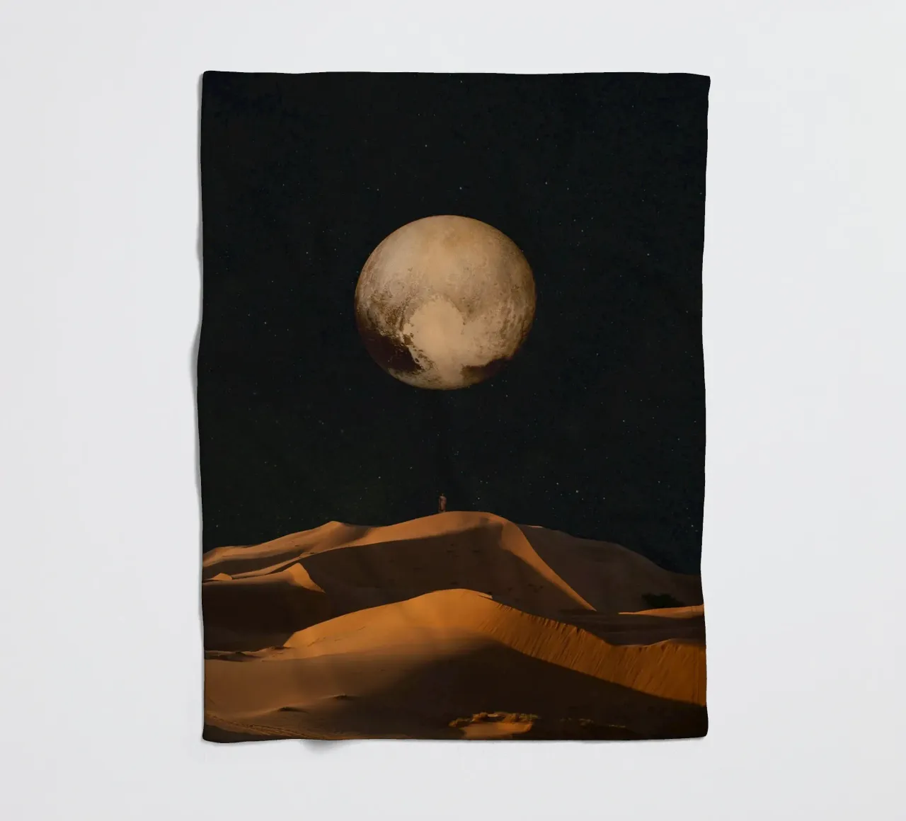 a golden space glimpse coperta in pile da Frank Moth