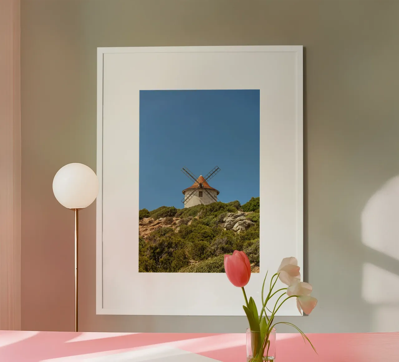 Vecchio mulino classico poster da Curious Collections by Marielle Leenders