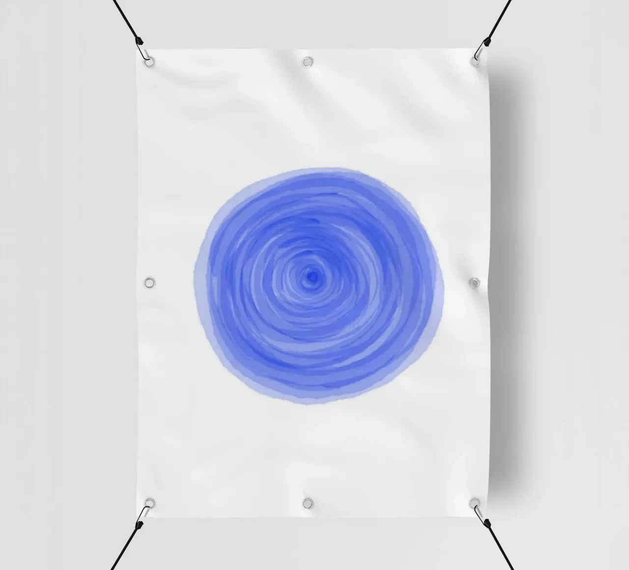 Méditation - Chakra de la gorge bâche pvc de Studio B