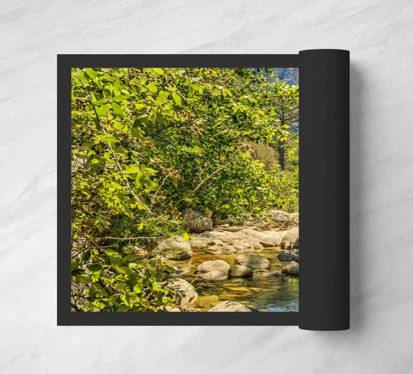 Mountain Stream doormat by Curious Collections by Marielle Leenders