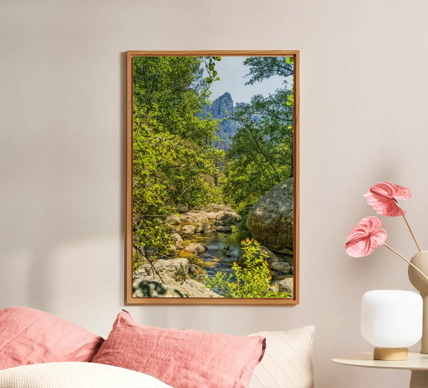 Ruscello di montagna pannello forex da Curious Collections by Marielle Leenders