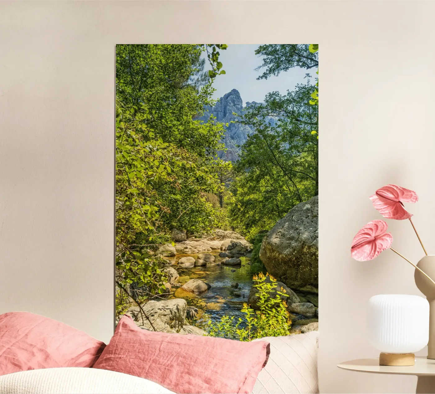 Mountain Stream poster by Curious Collections by Marielle Leenders