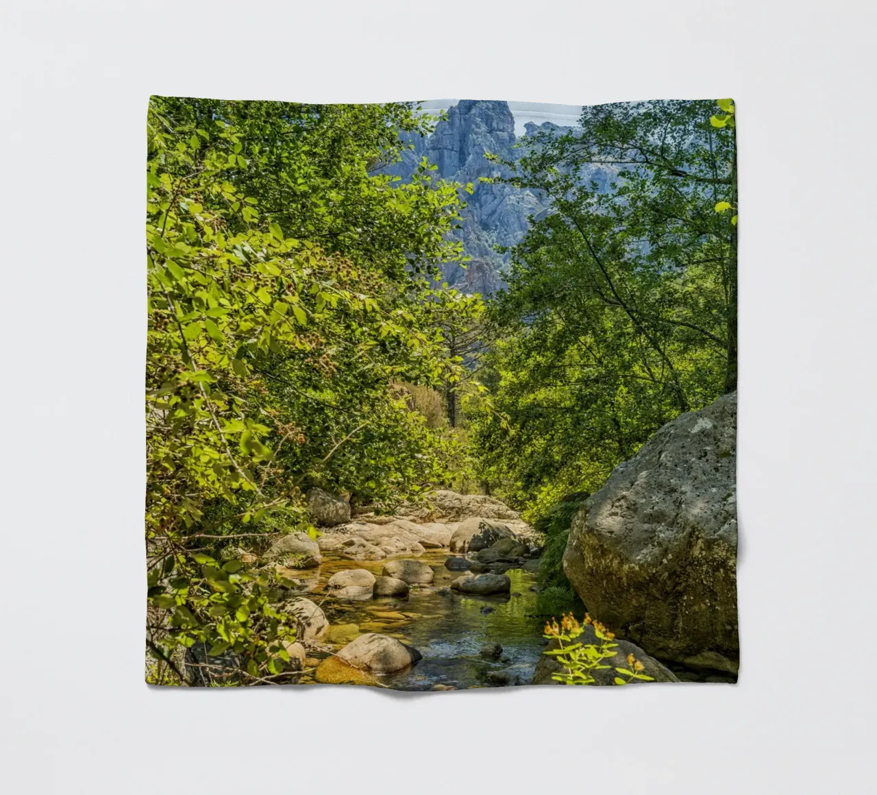 Bergbach Fleecedecke von Curious Collections by Marielle Leenders