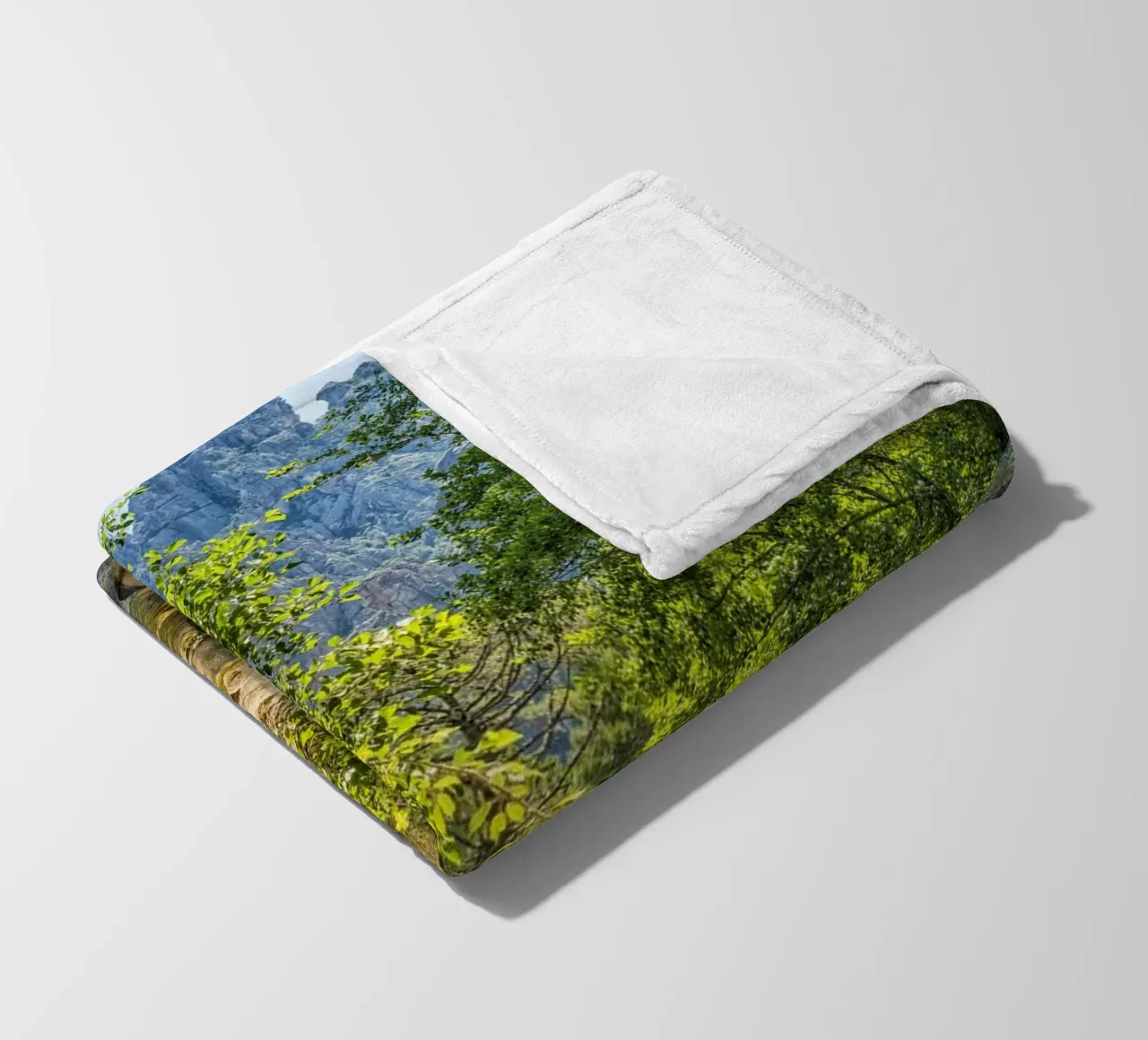 Bergbach Fleecedecke von Curious Collections by Marielle Leenders