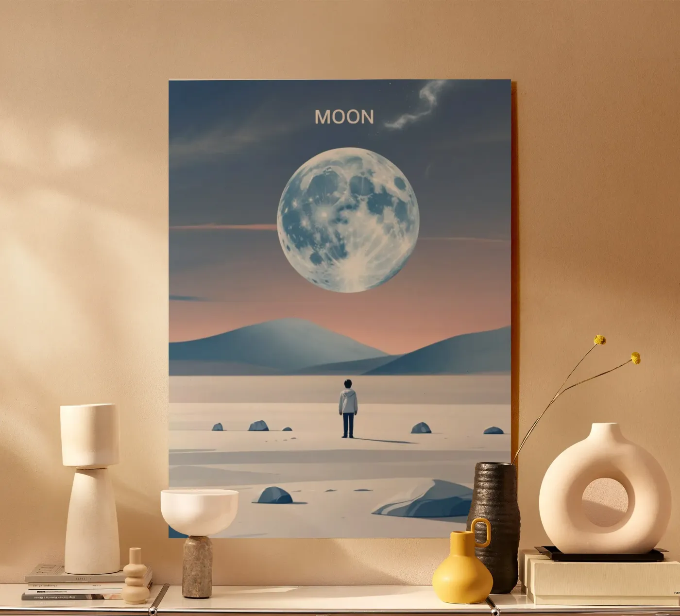 Looking a MOON plexiglass da SONN DECO