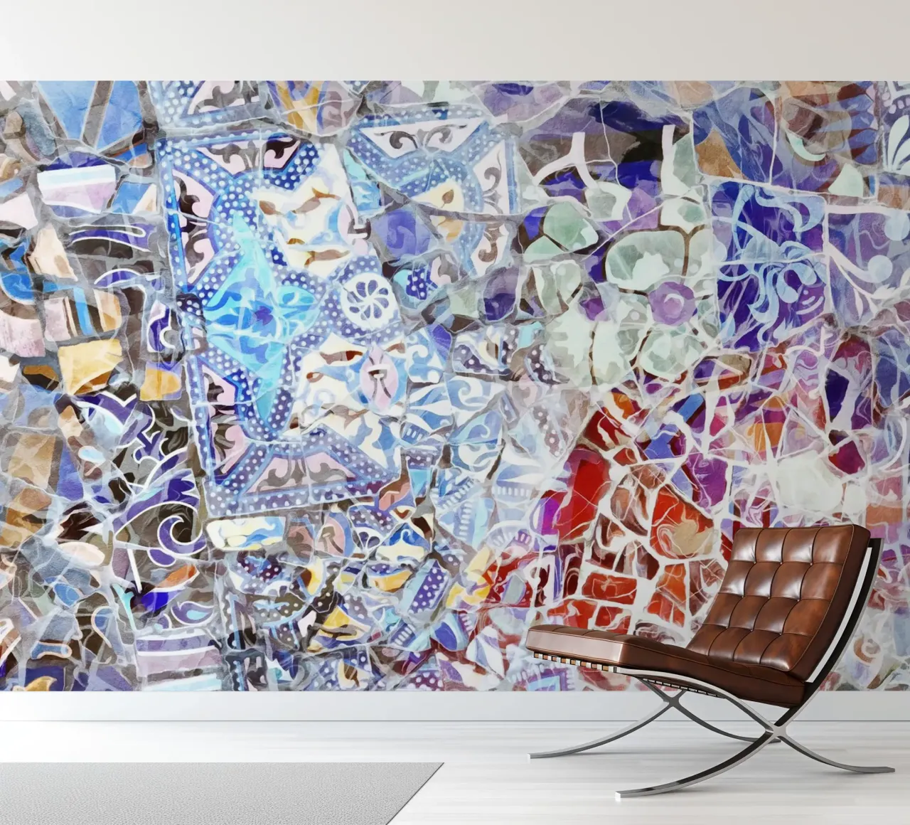 Mosaic of Barcelona 04 photo wallpaper by amini54