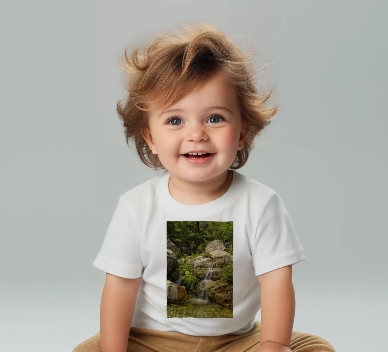 Piccola cascata maglietta neonato da Curious Collections by Marielle Leenders