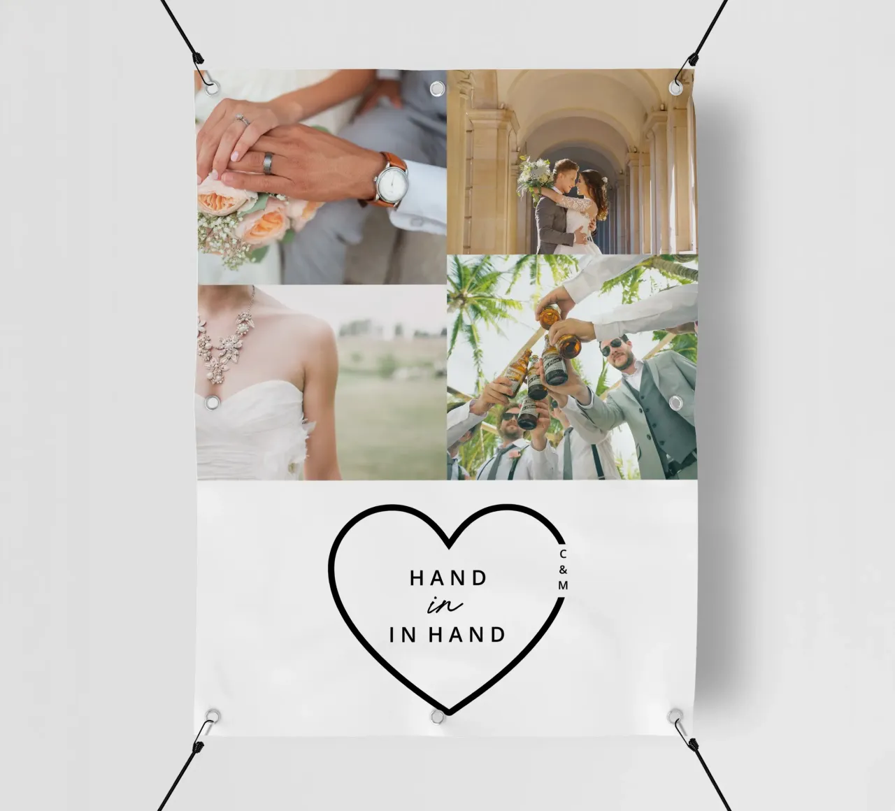 Cuore pieno telo in pvc da Kartenliebe
