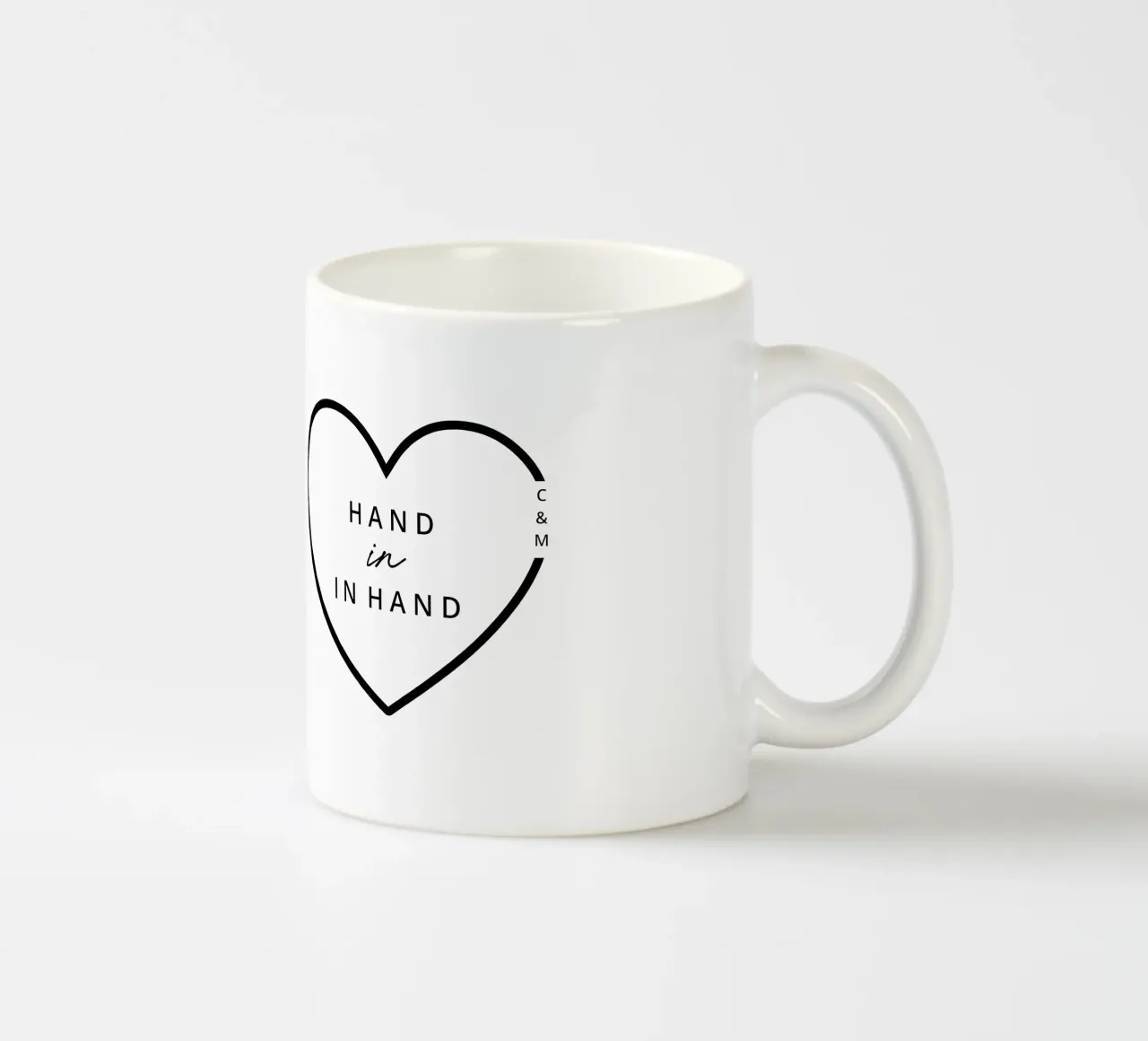 Cuore pieno tazza in ceramica da Kartenliebe