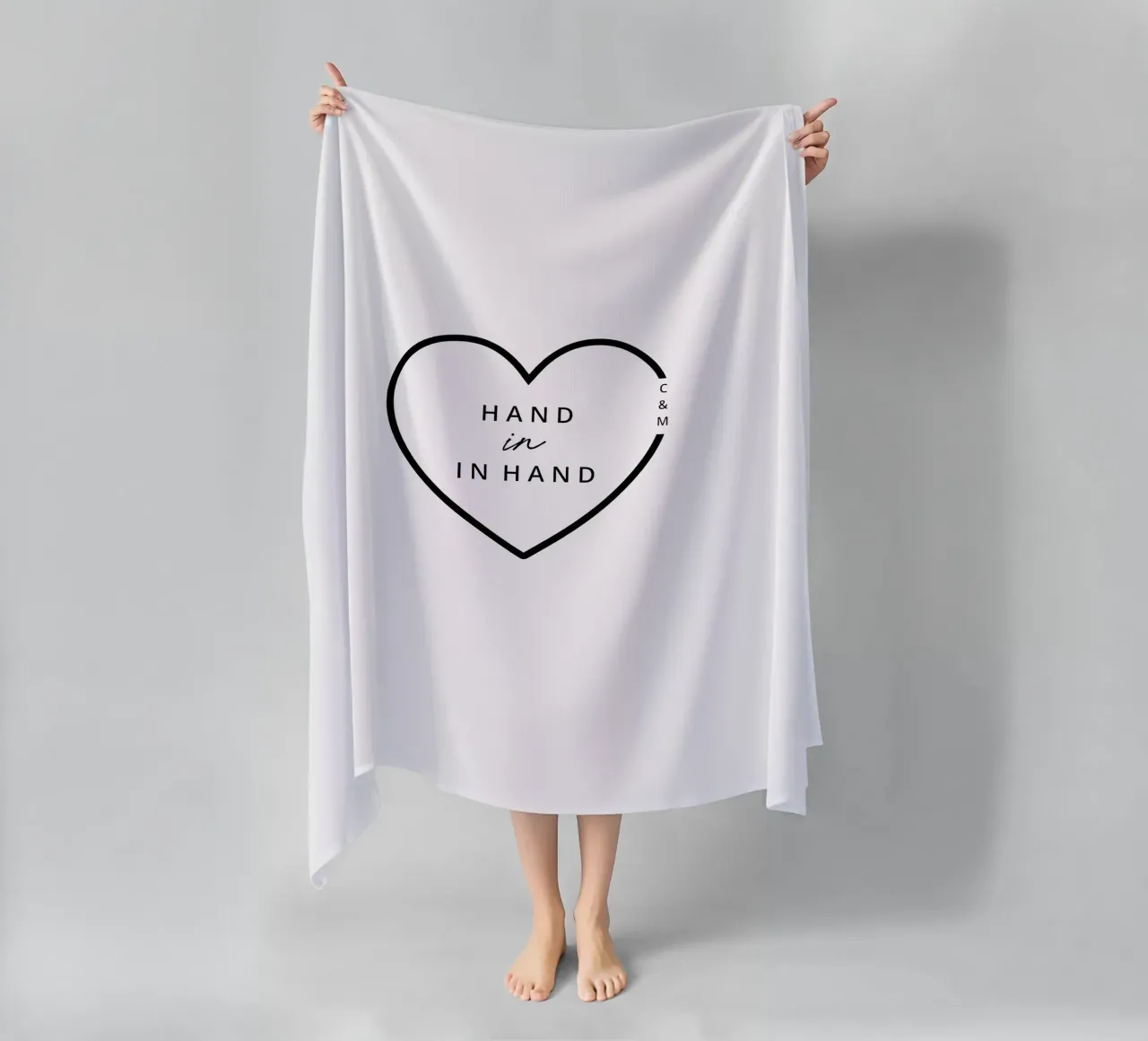 Cuore pieno telo mare da Kartenliebe