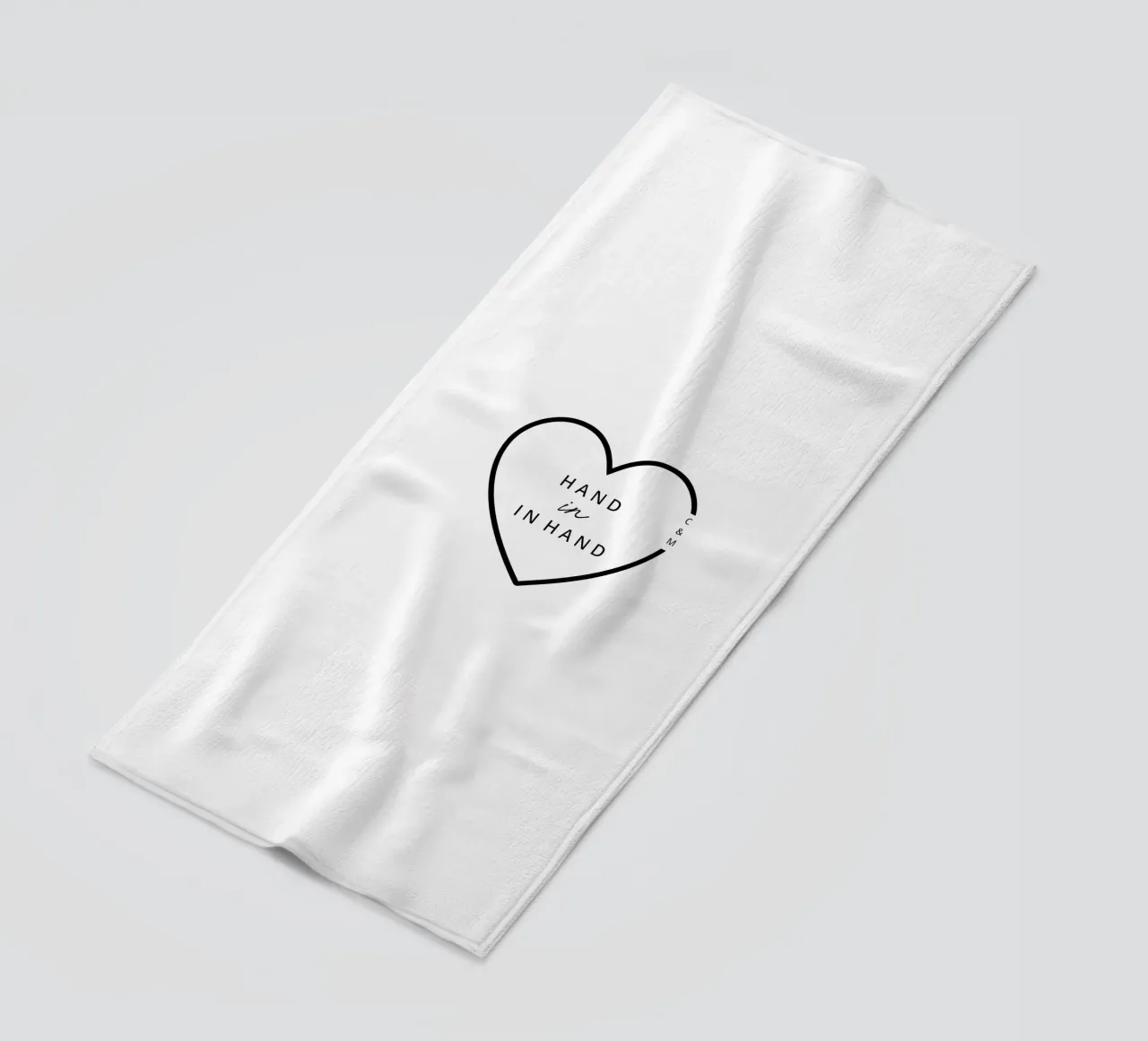 Cuore pieno telo mare da Kartenliebe