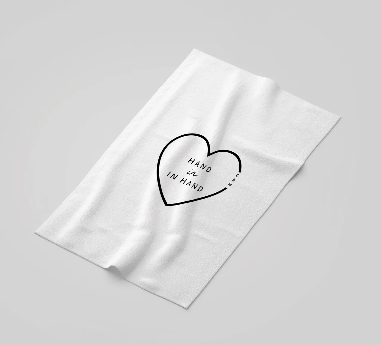 Cuore pieno telo mare da Kartenliebe