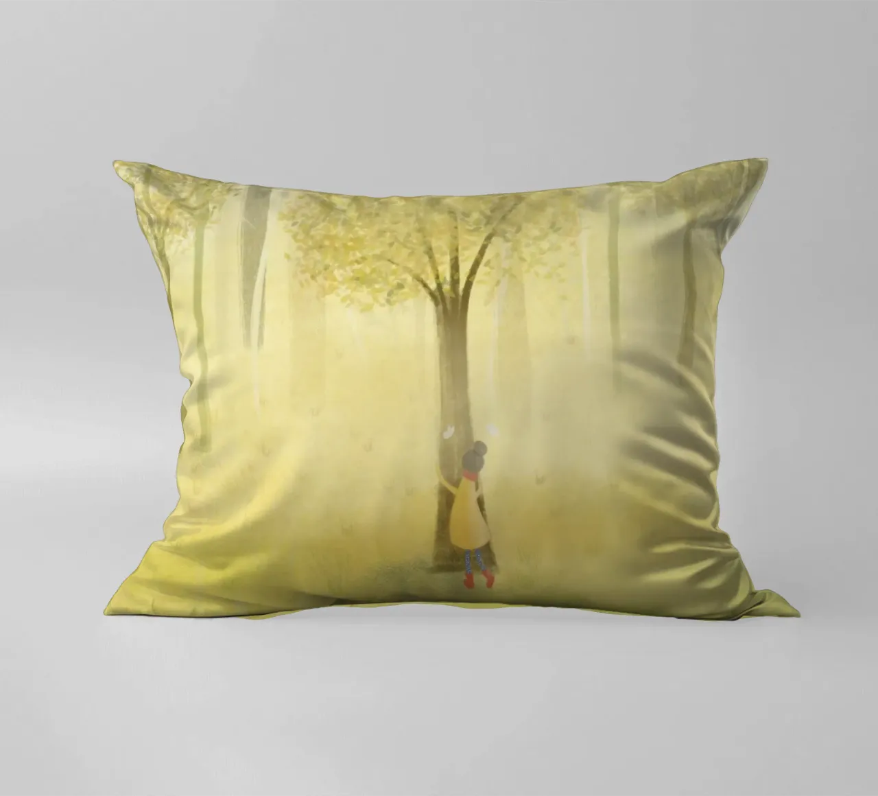 ABBRACCIARE UN ALBERO cuscino da Inge Hauser Illustration