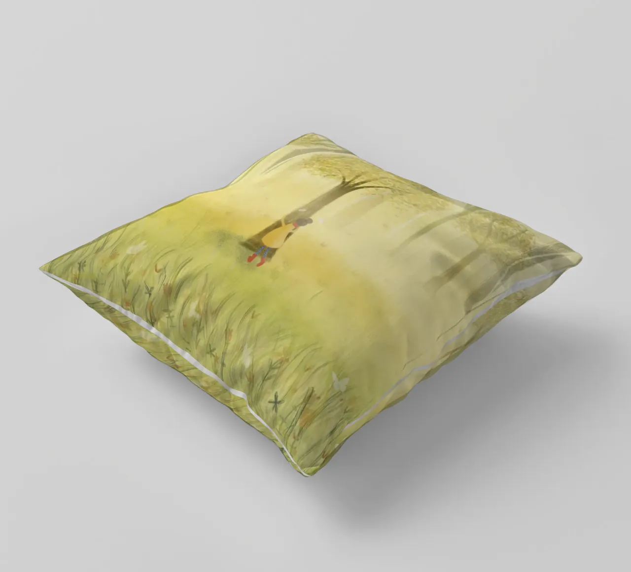 ABBRACCIARE UN ALBERO cuscino da Inge Hauser Illustration