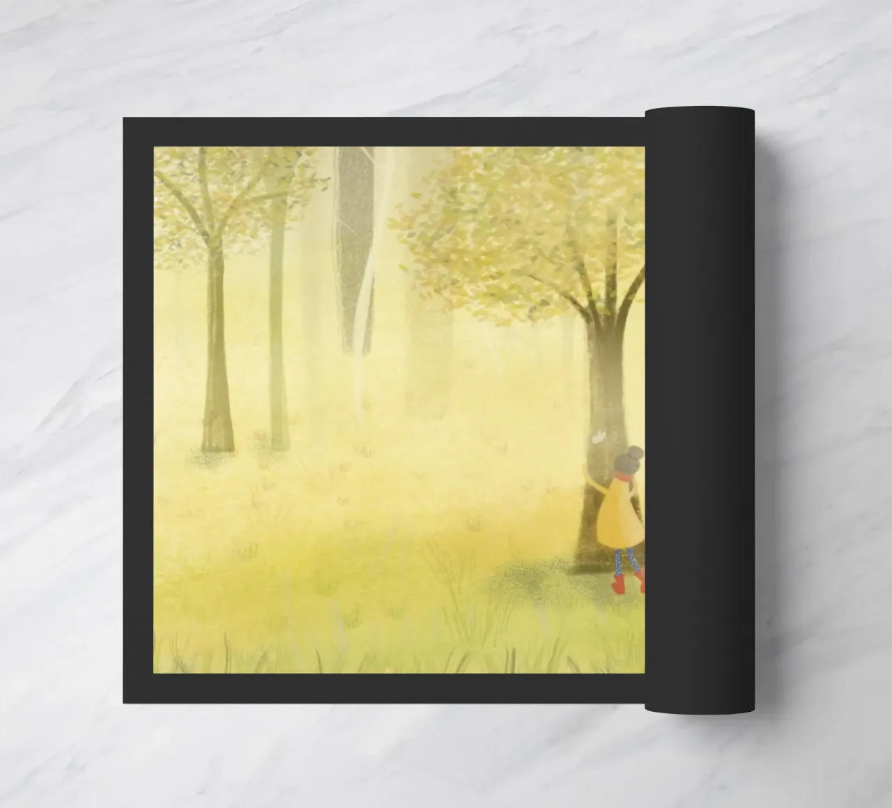 ABBRACCIARE UN ALBERO zerbino da Inge Hauser Illustration