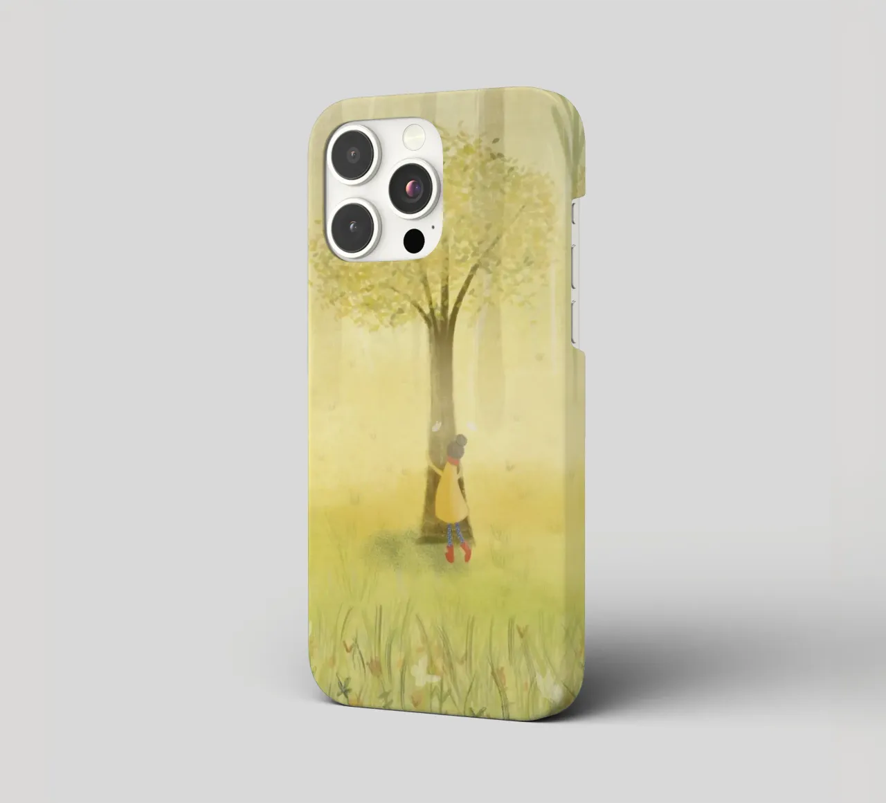 ABBRACCIARE UN ALBERO cover iphone da Inge Hauser Illustration