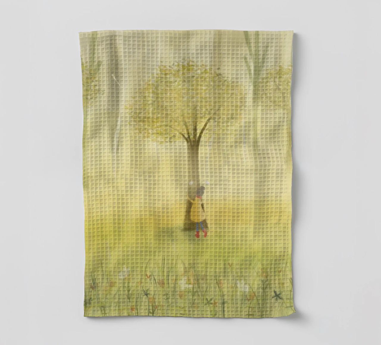 ABBRACCIARE UN ALBERO canovaccio da cucina da Inge Hauser Illustration