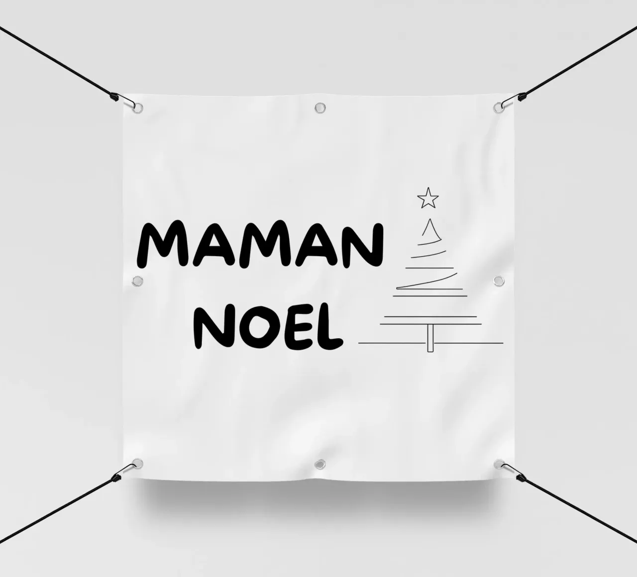 Natale 1 telo in pvc da Rezh creations
