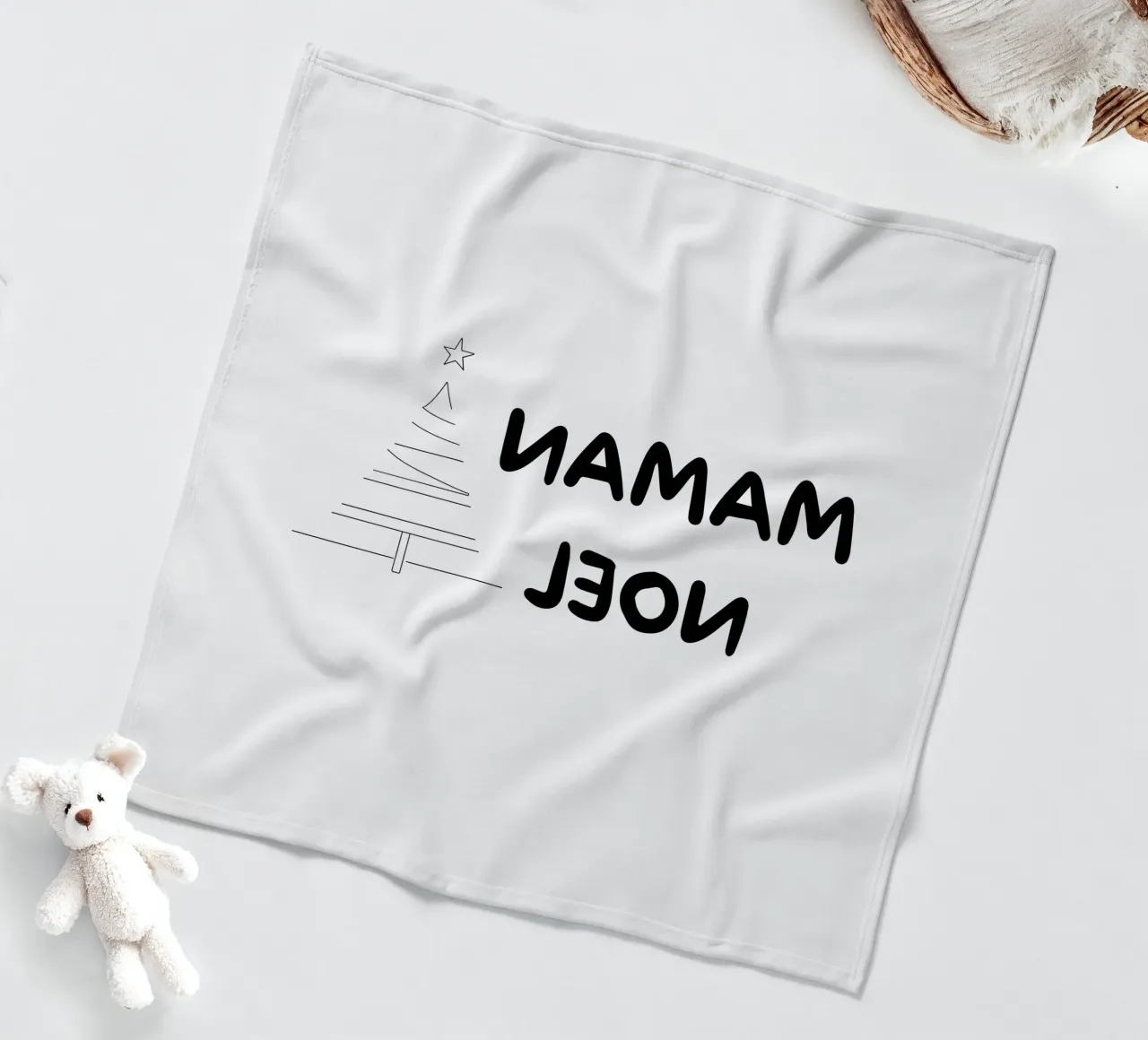 Natale 1 coperta in pile da Rezh creations