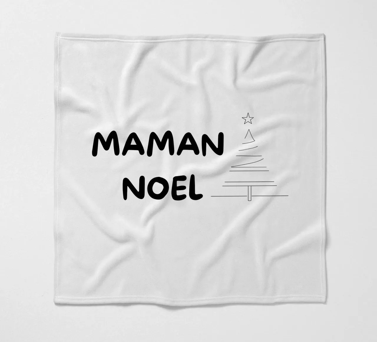 Natale 1 coperta in pile da Rezh creations