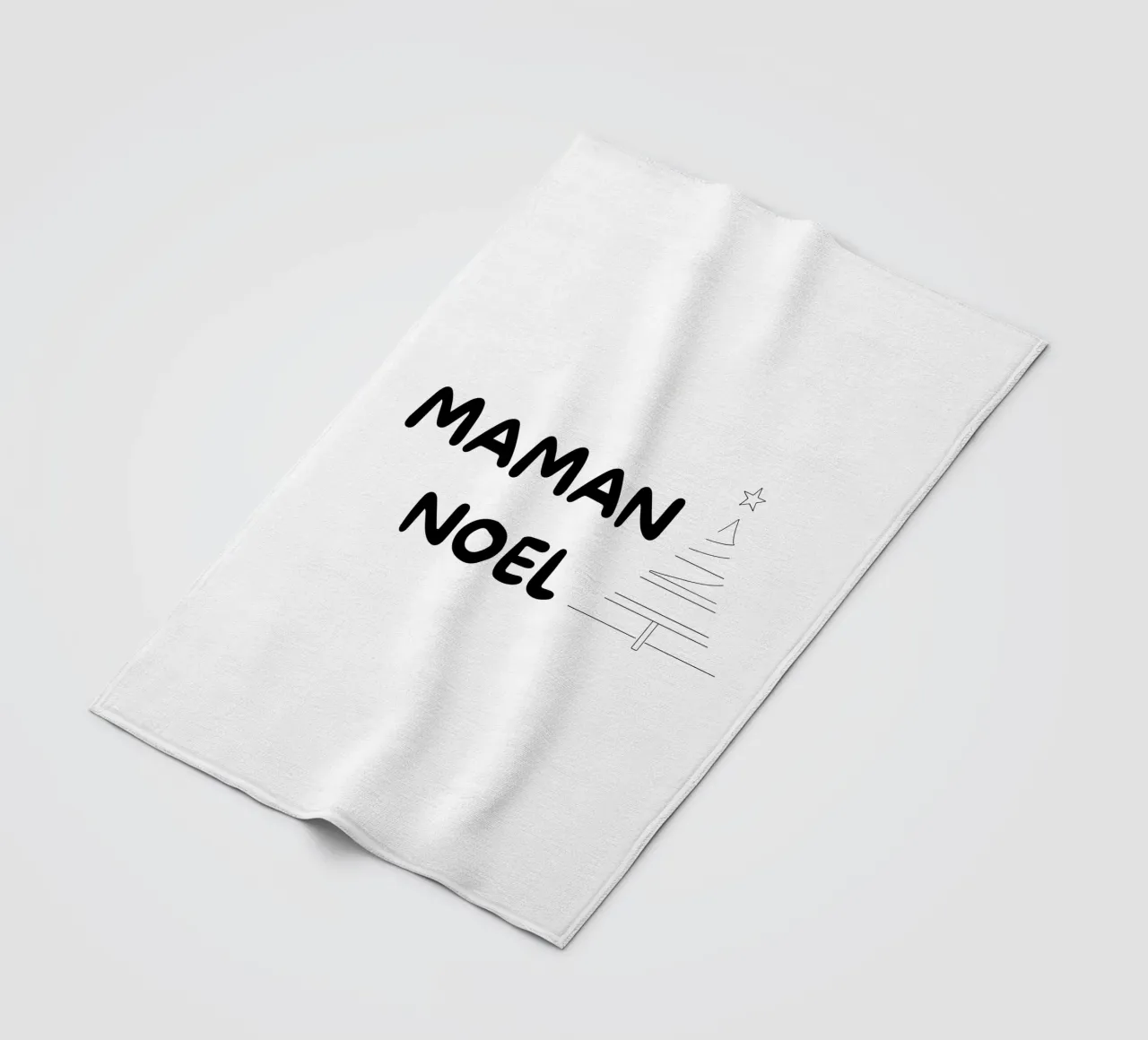 Natale 1 coperta in pile da Rezh creations