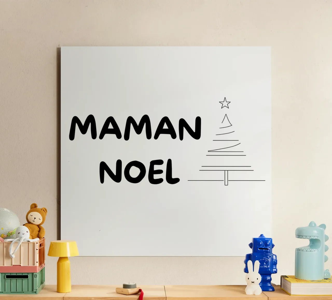 Natale 1 alluminio dibond da Rezh creations