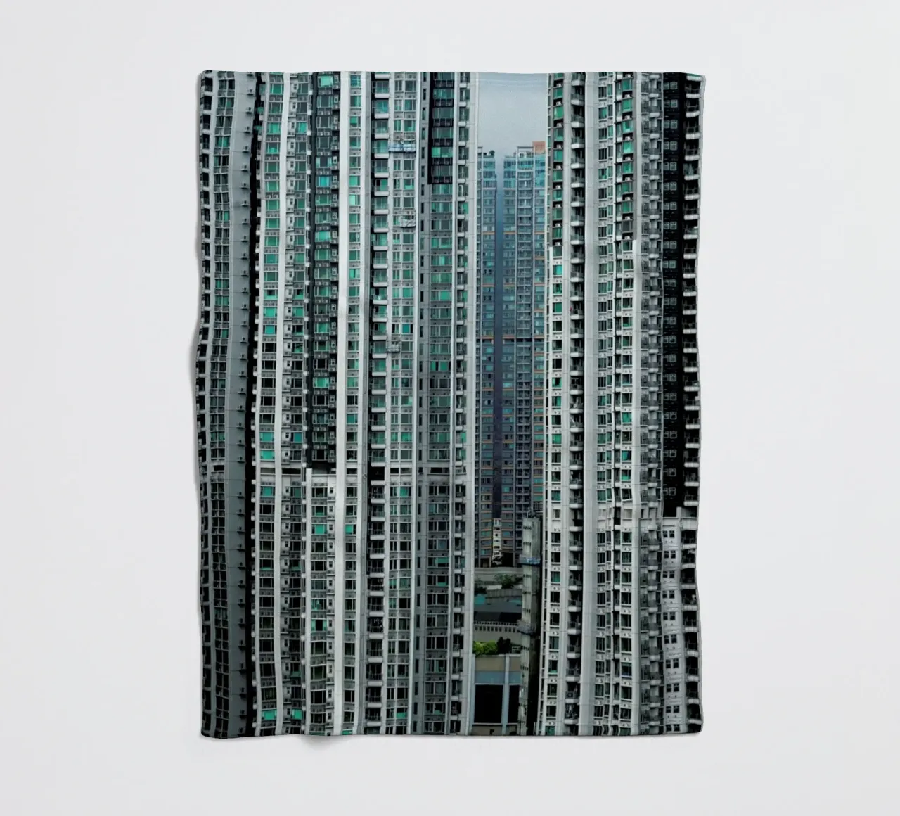 Propinquity Hong Kong 5 coperta in pile da Simon Butterworth