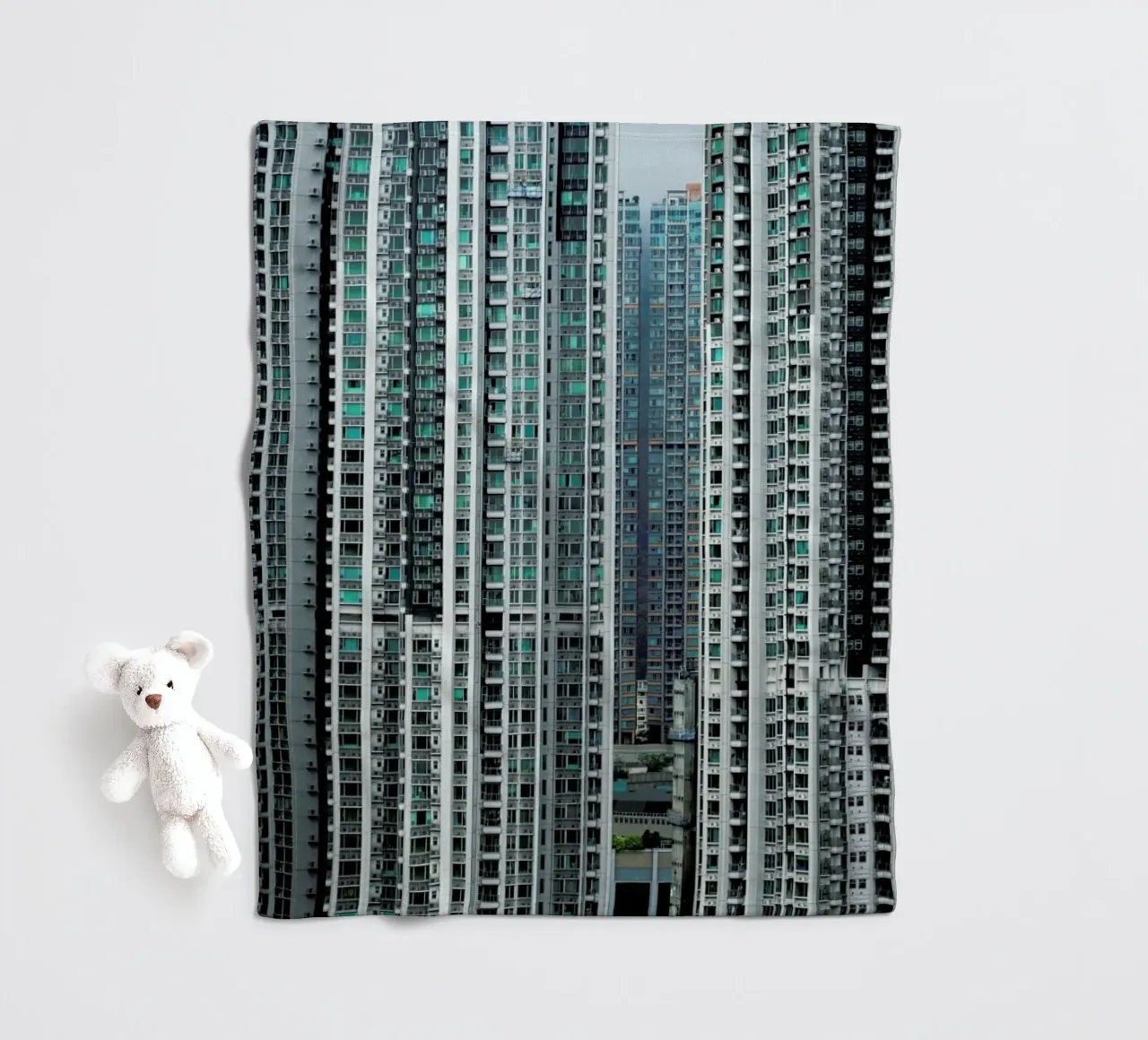 Propinquity Hong Kong 5 coperta in pile da Simon Butterworth