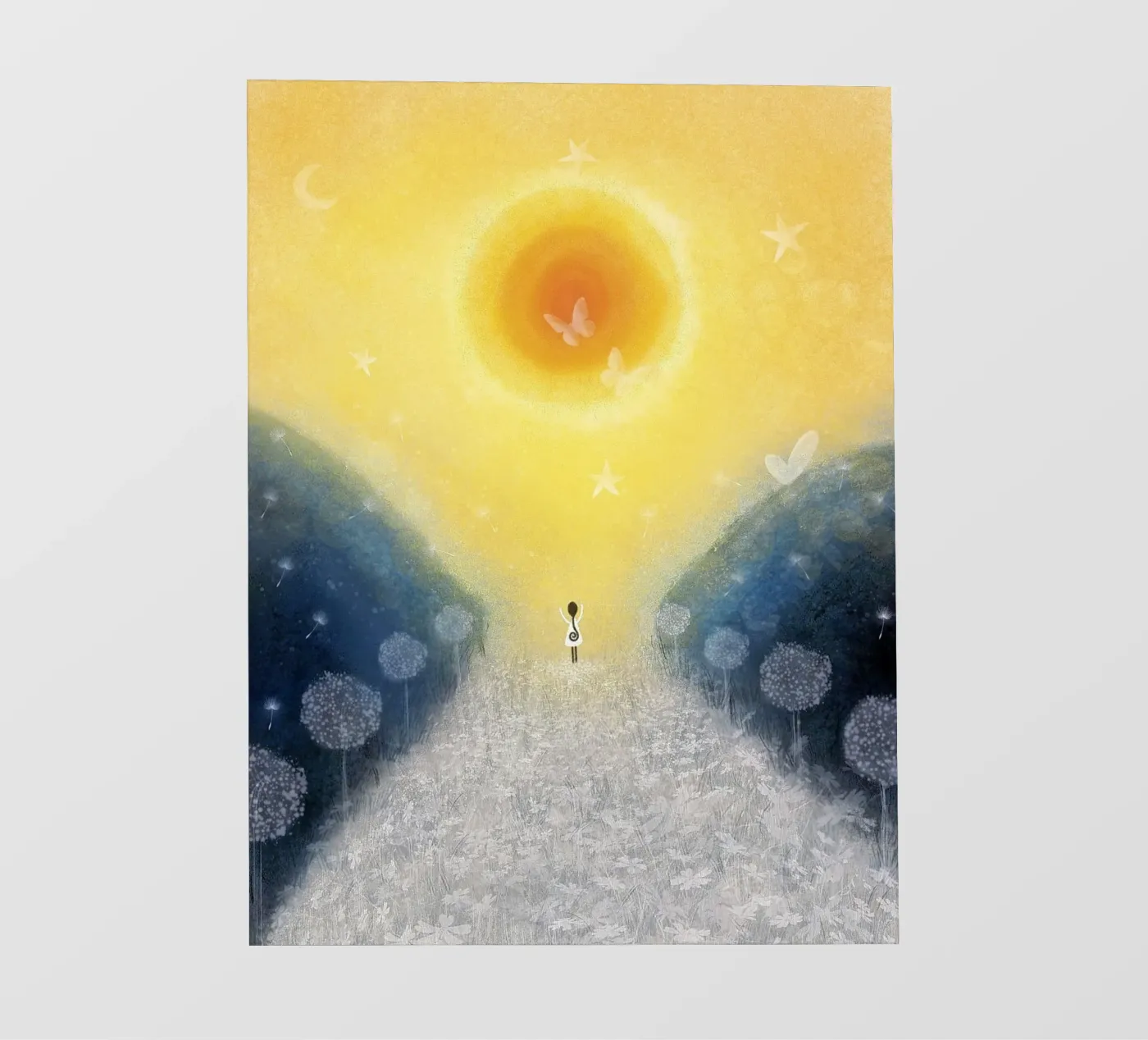 SOLE pellicola backlit da Inge Hauser Illustration
