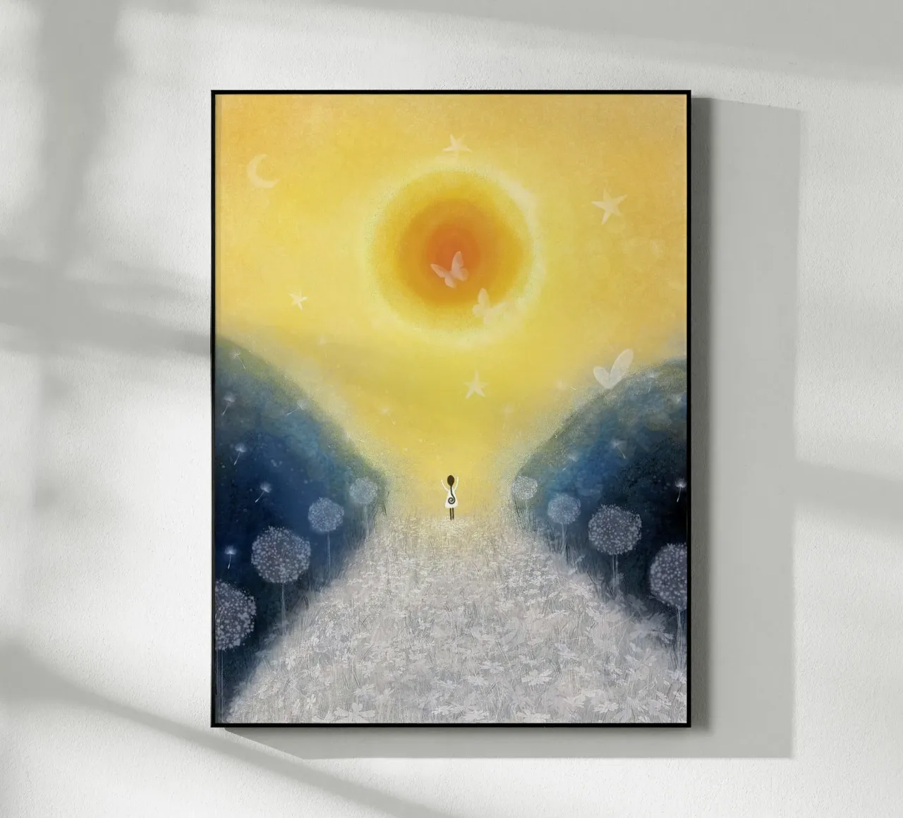 SOLE plexiglass da Inge Hauser Illustration