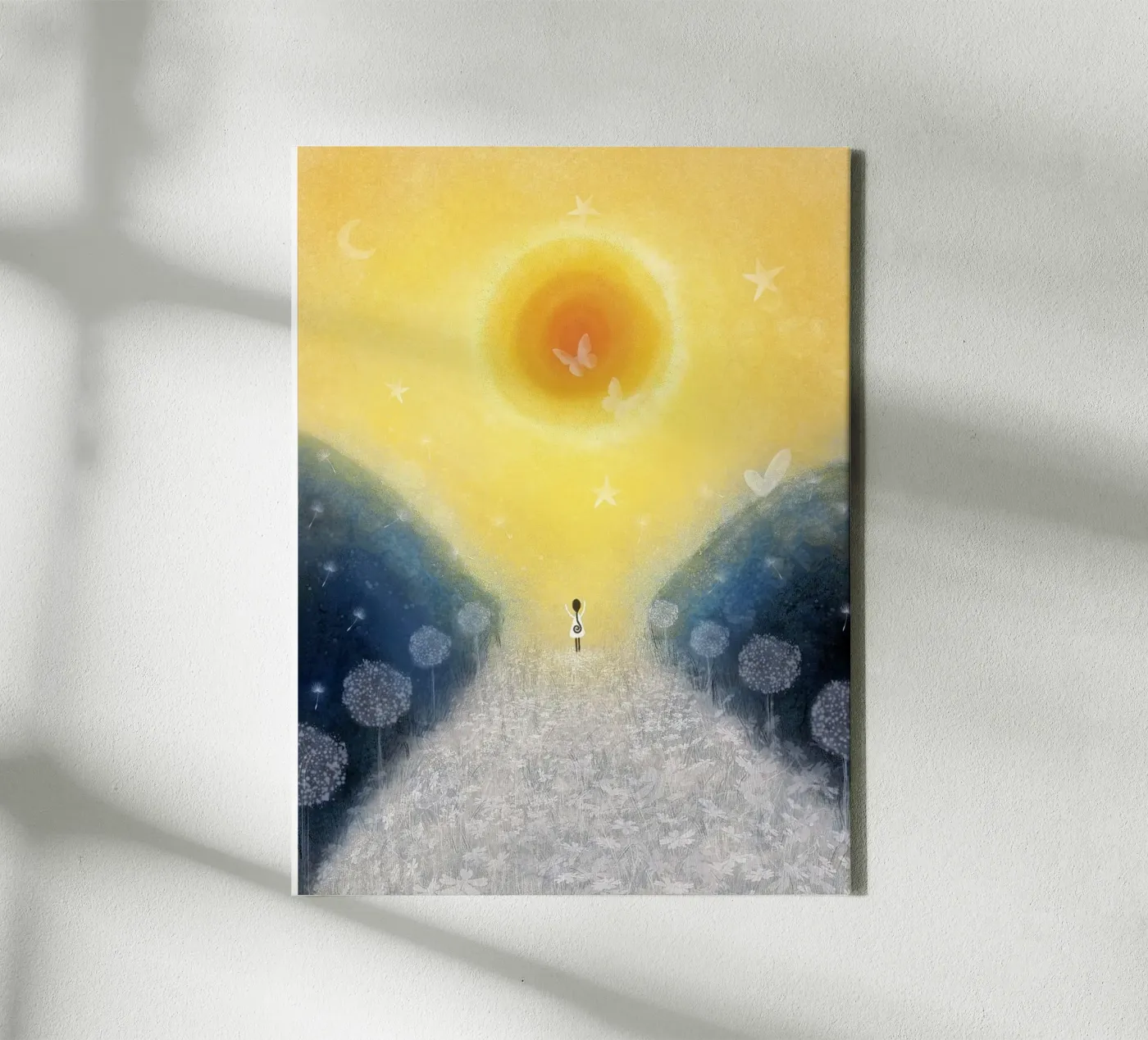 SUNLOVE tela da Inge Hauser Illustration