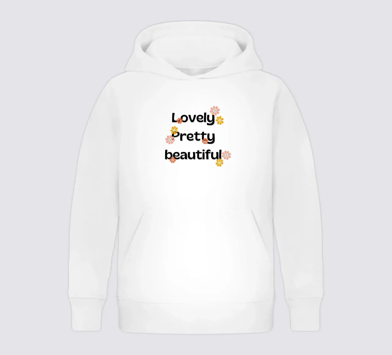 messaggio 1 felpa bambino con cappuccio da Rezh creations