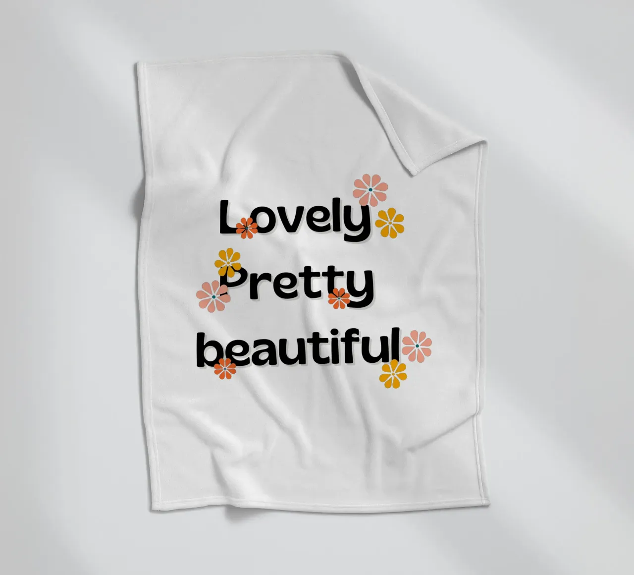 messaggio 1 coperta in pile da Rezh creations